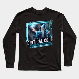 Critical Code: Debugging the Dungeon of Bugs Long Sleeve T-Shirt